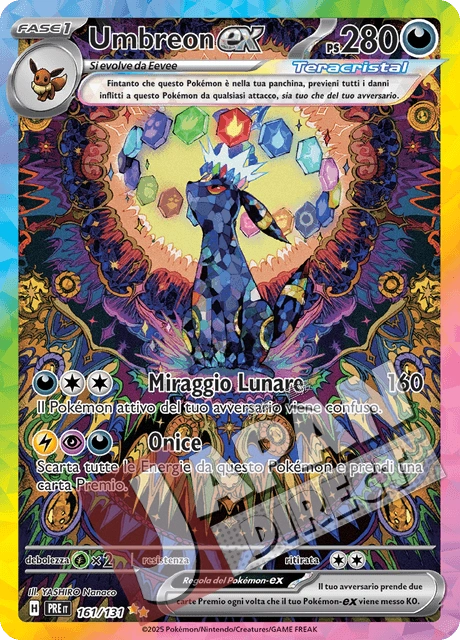 (PRE 161/131) Umbreon-ex Teracristal Alternative Art