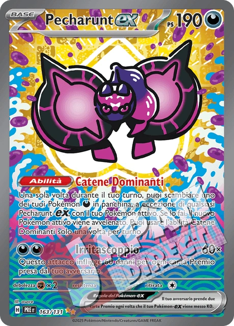 (PRE 163/131) Pecharunt-ex  Alternative Art