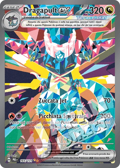 (PRE 165/131) Dragapult-ex Teracristal Alternative Art
