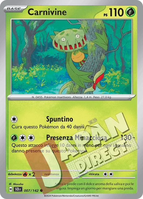 (SCR 007/142) Carnivine  Comune