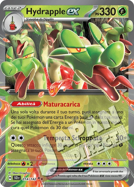 (SCR 014/142) Hydrapple-ex  Double Rare
