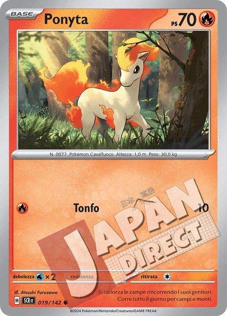 (SCR 019/142) Ponyta  Comune