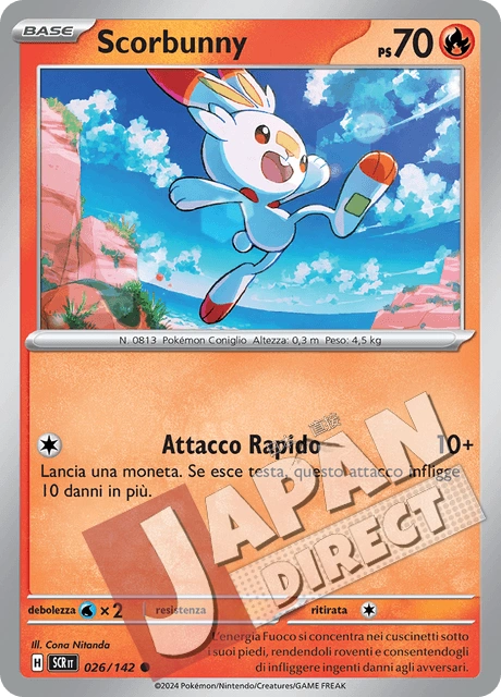 (SCR 026/142) Scorbunny  Comune