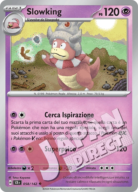 (SCR 058/142) Slowking  Non Comune