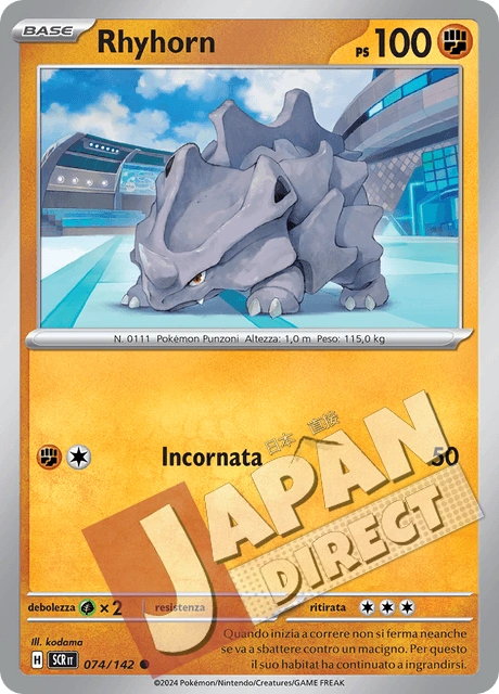 (SCR 074/142) Rhyhorn  Comune