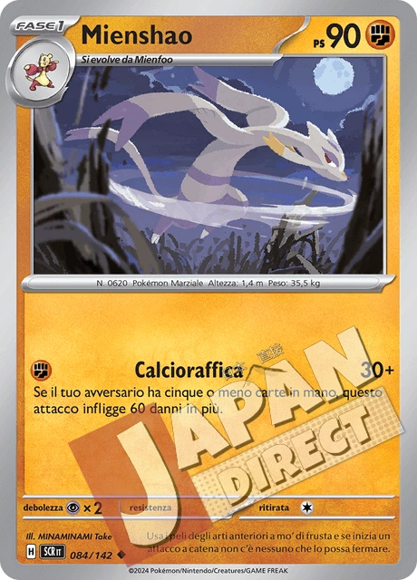 (SCR 084/142) Mienshao  Non Comune