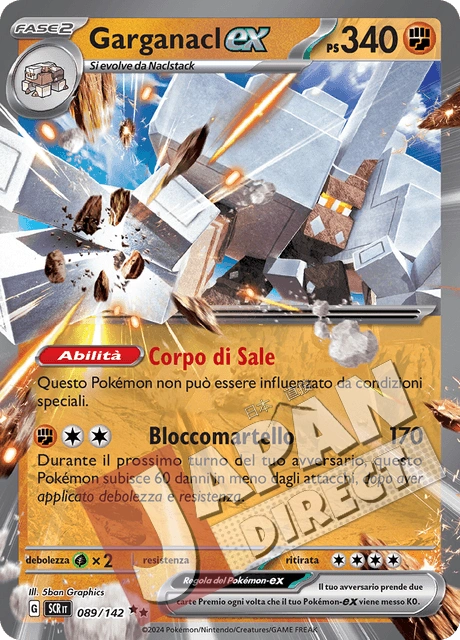 (SCR 089/142) Garganacl-ex  Double Rare
