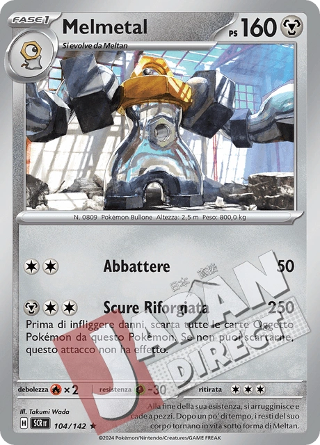 (SCR 104/142) Melmetal  Rara