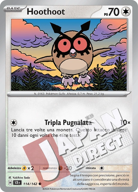 (SCR 114/142) Hoothoot  Comune