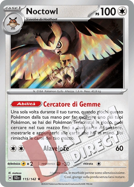 (SCR 115/142) Noctowl Teracristal Rara
