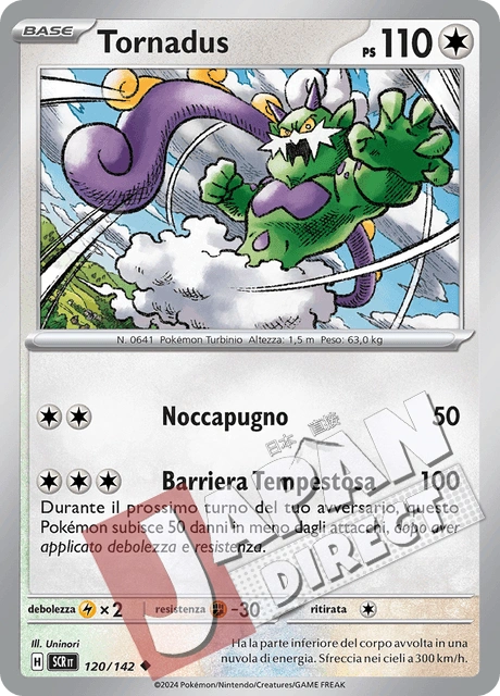 (SCR 120/142) Tornadus  Non Comune