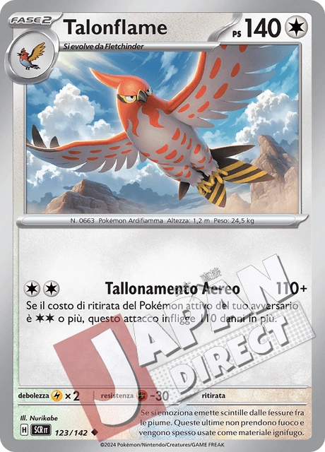 (SCR 123/142) Talonflame  Non Comune