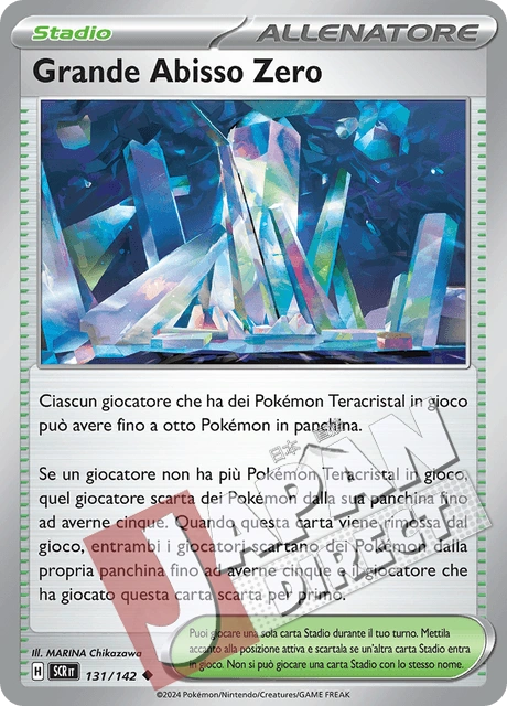 (SCR 131/142) Grande Abisso Zero Teracristal Non Comune