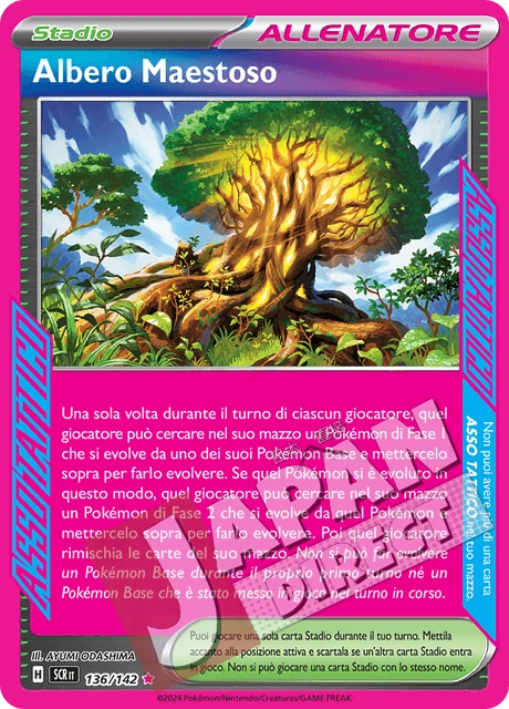 (SCR 136/142) Albero Maestoso  Full Art