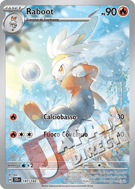 (SCR 147/142) Raboot  Illustrazione Rara