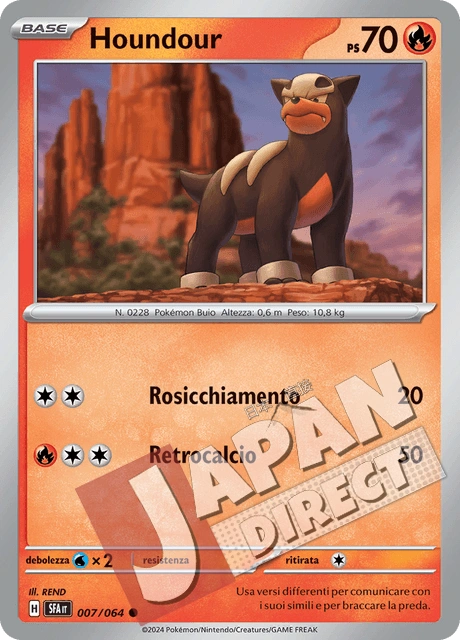 (SFA 007/064) Houndour  Comune