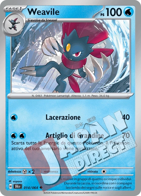 (SFA 014/064) Weavile  Non Comune