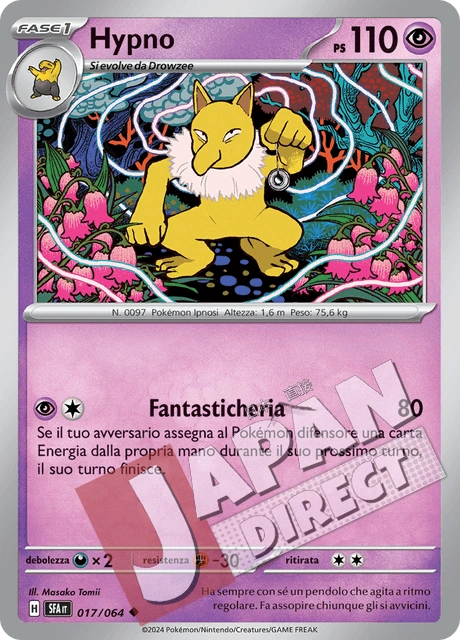 (SFA 017/064) Hypno  Non Comune