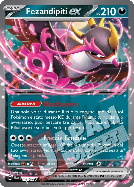 (SFA 038/064) Fezandipiti-ex  Double Rare