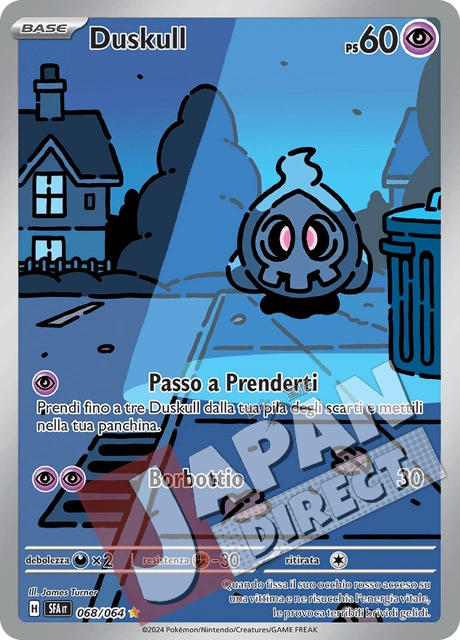 (SFA 068/064) Duskull  Illustrazione Rara