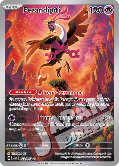 (SFA 073/064) Fezandipiti  Illustrazione Rara