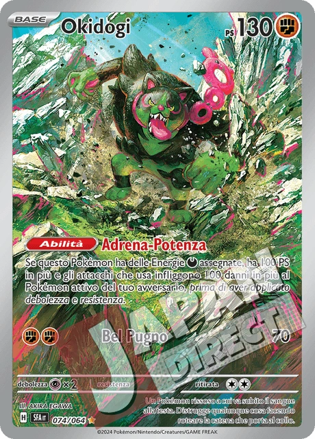 (SFA 074/064) Okidogi  Illustrazione Rara