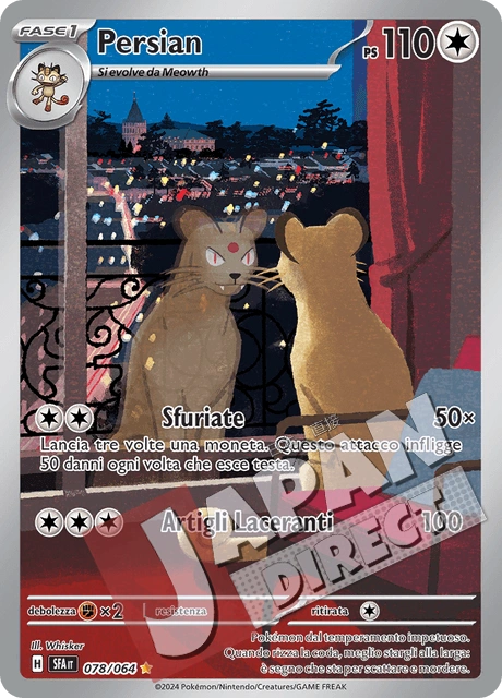 (SFA 078/064) Persian  Illustrazione Rara