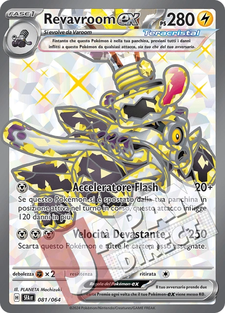 (SFA 081/064) Revavroom-ex Teracristal Full Art