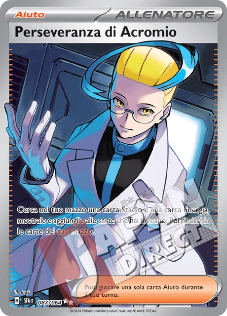 (SFA 087/064) Perseveranza di Acromio  Full Art