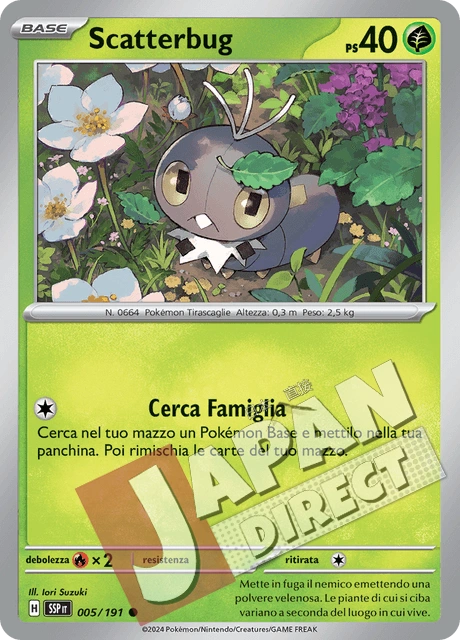 (SSP 005/191) Scatterbug  Comune