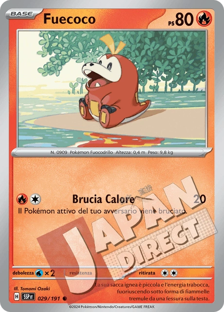 (SSP 029/191) Fuecoco  Comune