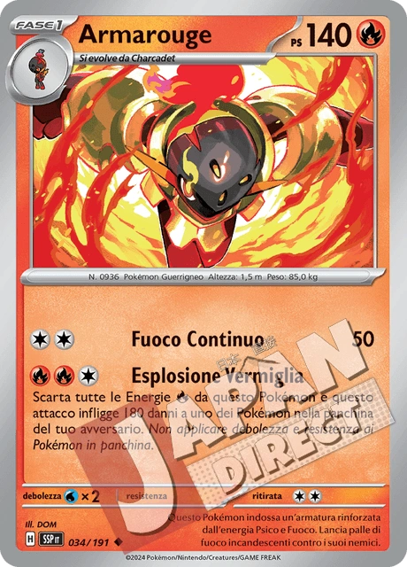 (SSP 034/191) Armarouge  Non Comune