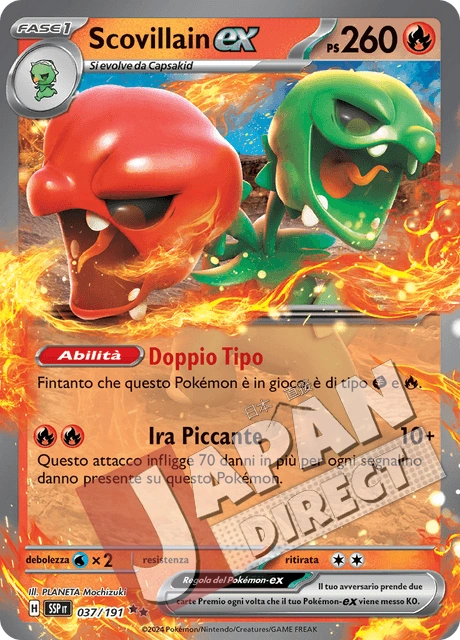 (SSP 037/191) Scovillain-ex  Double Rare