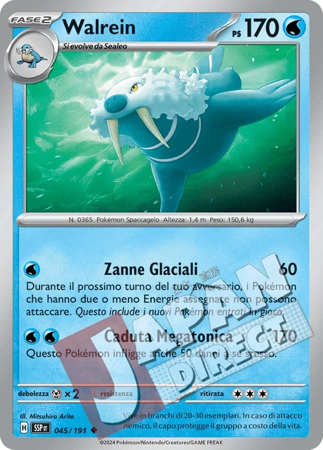 (SSP 045/191) Walrein  Non Comune