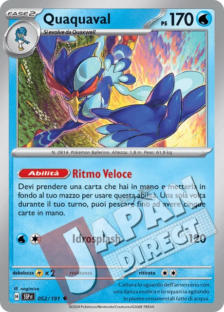 (SSP 052/191) Quaquaval  Non Comune