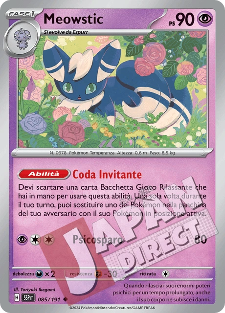 (SSP 085/191) Meowstic  Non Comune