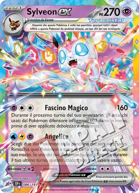 (SSP 086/191) Sylveon-ex Teracristal Double Rare