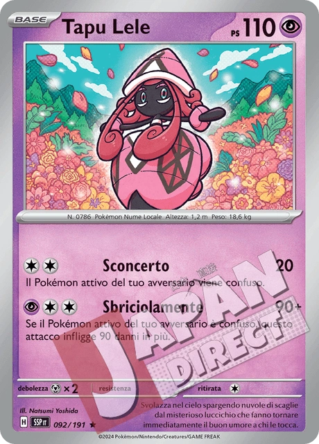 (SSP 092/191) Tapu Lele  Rara