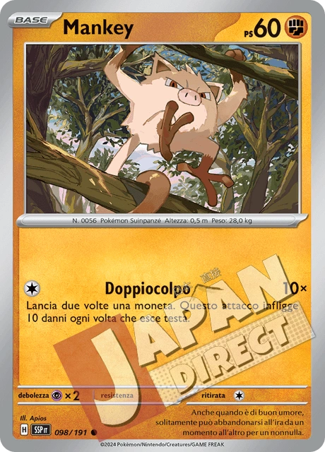 (SSP 098/191) Mankey  Comune