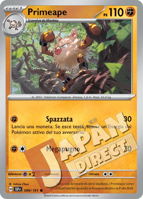 (SSP 099/191) Primeape  Comune