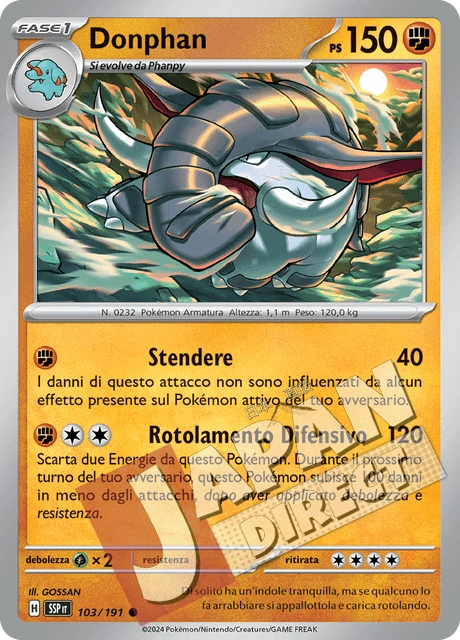 (SSP 103/191) Donphan  Comune