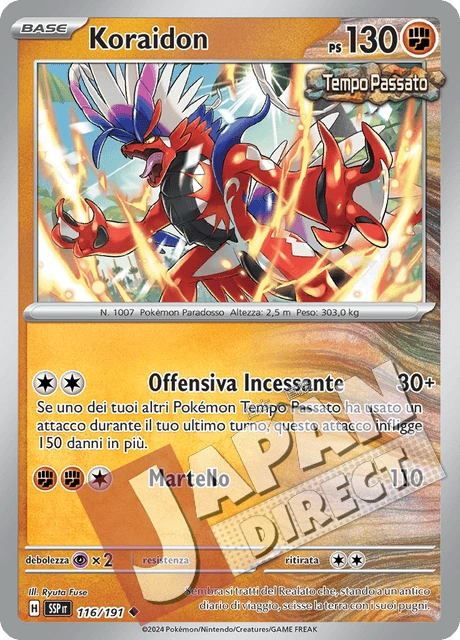 (SSP 116/191) Koraidon  Non Comune
