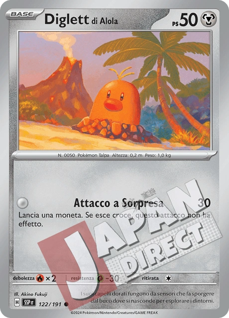 (SSP 122/191) Diglett di Alola  Comune