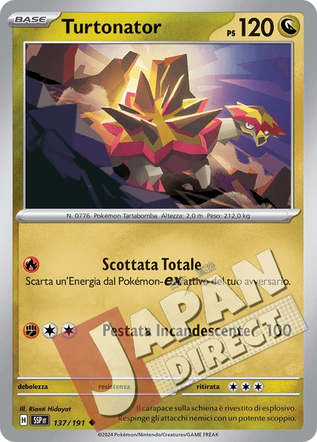 (SSP 137/191) Turtonator  Non Comune