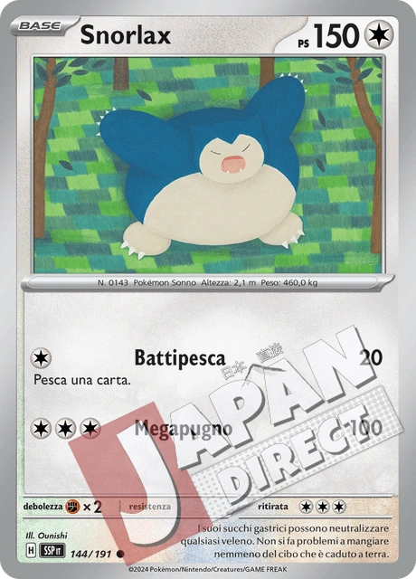 (SSP 144/191) Snorlax  Comune