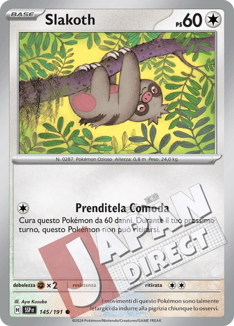 (SSP 145/191) Slakoth  Comune