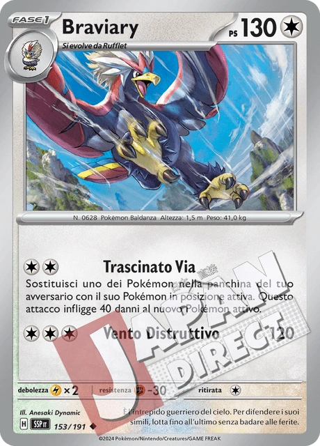 (SSP 153/191) Braviary  Non Comune
