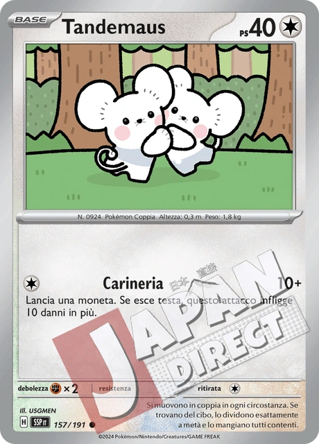 (SSP 157/191) Tandemaus  Comune