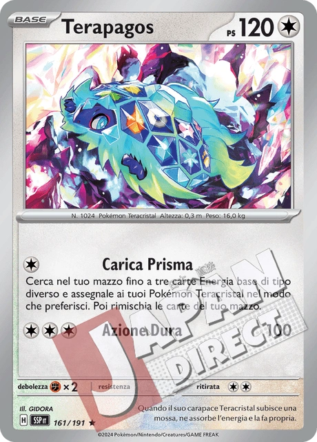 (SSP 161/191) Terapagos Teracristal Rara
