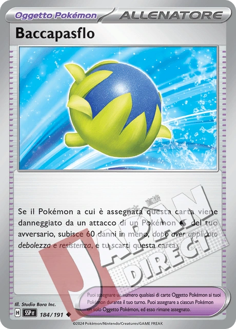 (SSP 184/191) Baccapasflo  Non Comune